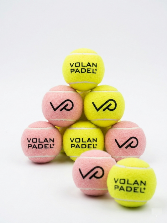 Volan Padel Balls – Powder Pink (3-Pack)
