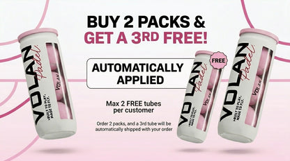 Volan Padel Balls – Powder Pink (3-Pack)